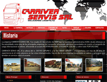 Tablet Screenshot of carriverservis.com